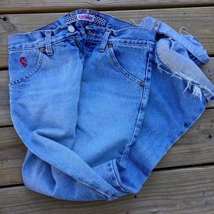 1990s Energie Distressed Jeans